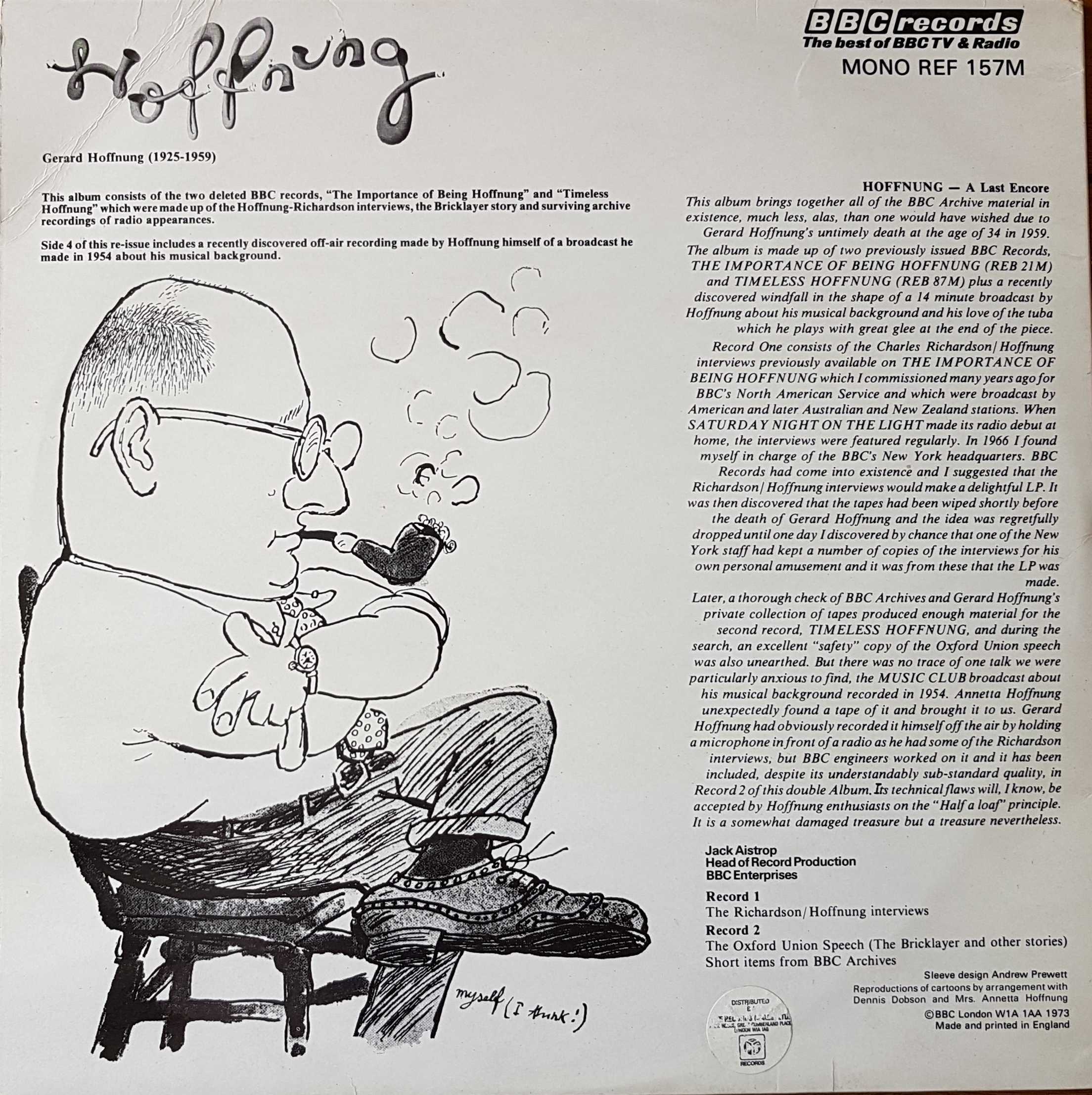 Picture of REF 157 Hoffnung by artist Hoffnung from the BBC records and Tapes library